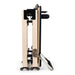 Elina Pilates Foldable Reformer in black upholstery