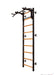 BenchK 731B black wall bars with convertible pull-up bar
