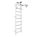 BenchK 731W white wall bars with convertible pull-up bar