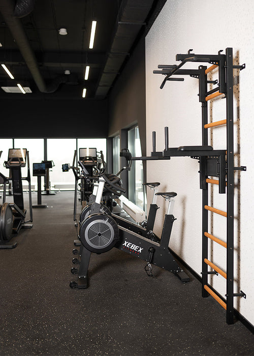 BenchK 732B black Series 7 wall-mounted gym