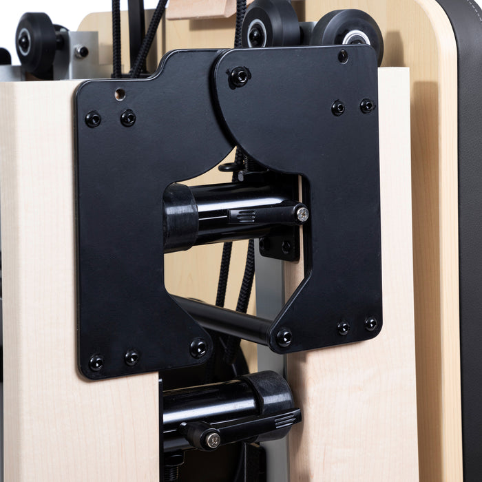 Pilates Reformer with jump board and padded carriage