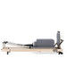 Elina Pilates Vertical Reformer folded for storage

