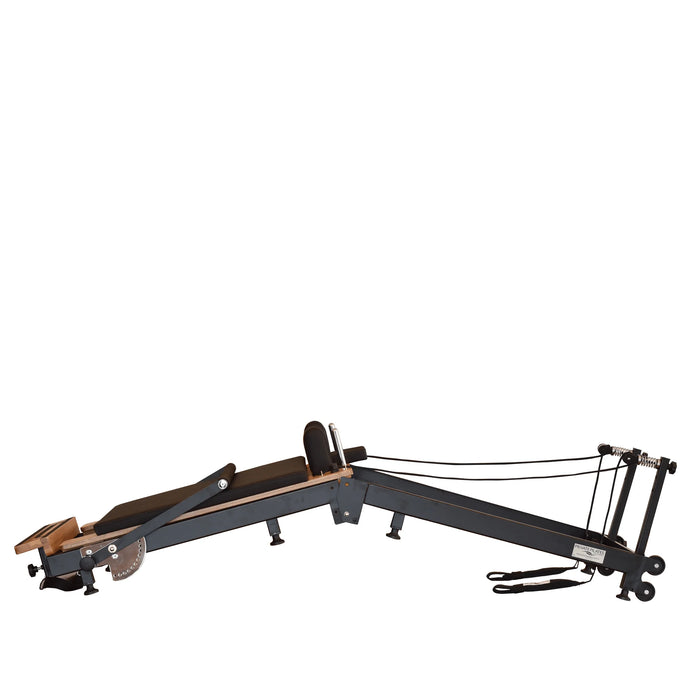 Premium foldable reformer for Pilates home studios or professional use