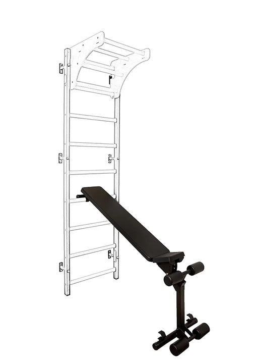 BenchK B1B black reversible workout bench