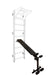 BenchK B1B black reversible workout bench