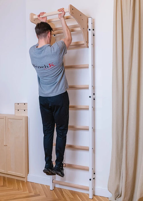 BenchK 711W white wall-mounted training station