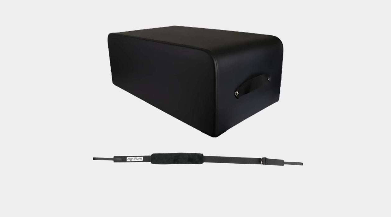 Curved Sitting Box with Foot Straps