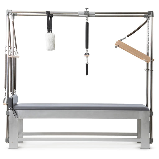 Elina Pilates Classic Aluminium Cadillac - side view showing aluminium frame and sliding carriage
