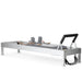 Elina Pilates Classic Reformer Bundle - close-up of headrest, shoulder pads, and carriage detail