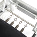 Elina Pilates Classic Reformer with Tower - close-up detail of tower bars and spring attachment points