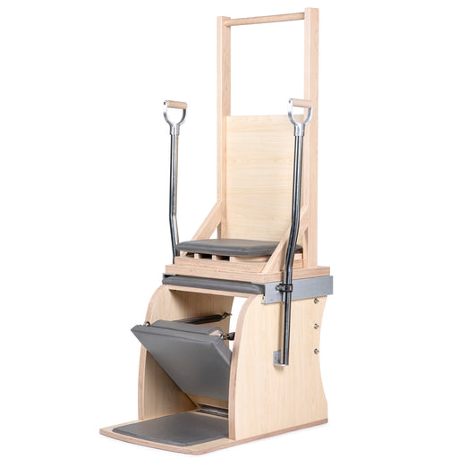 Elina Pilates Combination Wunda Electric Chair - front view of combination chair with pedal system