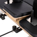 Elina Pilates Lignum Reformer with Tower - rear view showing tower attachment and full reformer length
