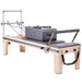 Elina Pilates Master Instructor Physio Reformer Bundle - overhead view showing complete bundle setup and dimensions
