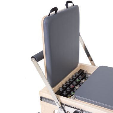 Elina Pilates Master Instructor Physio Reformer Bundle - carriage in extended position showing full range of motion