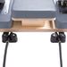 Elina Pilates Master Instructor Reformer Bundle - instructor using reformer demonstrating footwork exercise position