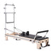 Elina Pilates Master Instructor Reformer with Tower Bundle - full view of professional reformer and tower combination