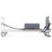 Elina Pilates Mentor Reformer Bundle - close-up detail of carriage padding and shoulder rest system