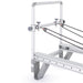 Elina Pilates Mentor Reformer Bundle - rear view showing complete reformer frame and bundle components overview