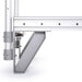 Elina Pilates Mentor Reformer With Tower - in-use shot demonstrating Pilates exercise on mentor reformer with tower