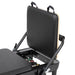 Elina Pilates Nubium Black Edition Reformer Bundle - angled view showing matte black finish and accessories