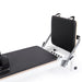 Elina Pilates Nubium Reformer Bundle - rear view showing spring system and footbar of nubium reformer