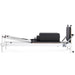 Elina Pilates Nubium Reformer Bundle - close-up detail of nubium reformer carriage padding and shoulder rests
