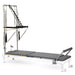 Elina Pilates Nubium Reformer with Tower Bundle - front view of complete reformer and tower system