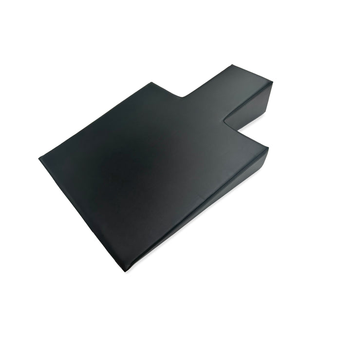 Elina Pilates Postural Wedge - side view showing wedge angle and foam construction