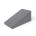 Elina Pilates Triangle Spine Corrector - side view showing barrel curve and wooden base