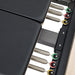 Elina Pilates Twin Reformer - rear view showing adjustable headrests and shoulder pad configuration