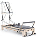 Elina Pilates Twin Reformer - full unit front view showing dual carriage design for two users