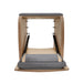 Elina Pilates Wunda Chair - angled view showing chair construction and pedal mechanism