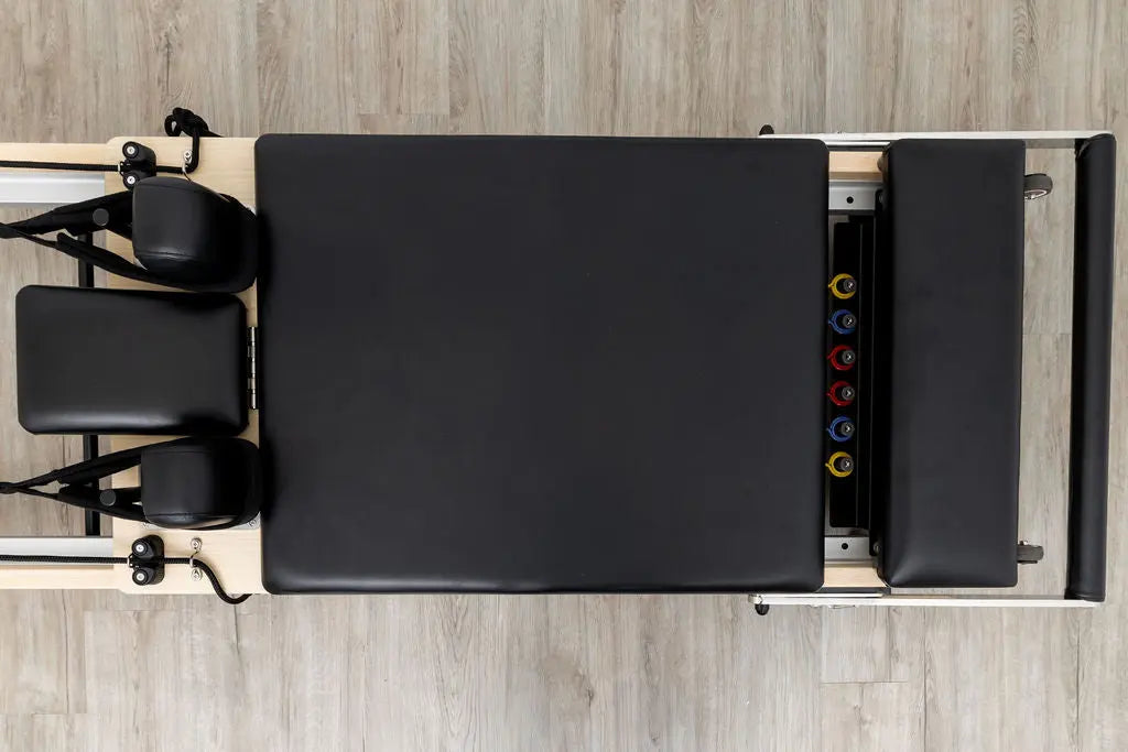 Janet Elite Plus Foldable Pilates Reformer – Studio Grade Luxury Maple Wood Home Pilates Machine - RE016 Personal Hour