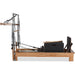 Beechwood Pilates reformer frame with ergonomic shoulder rests