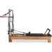 Beechwood Pilates reformer frame with ergonomic shoulder rests