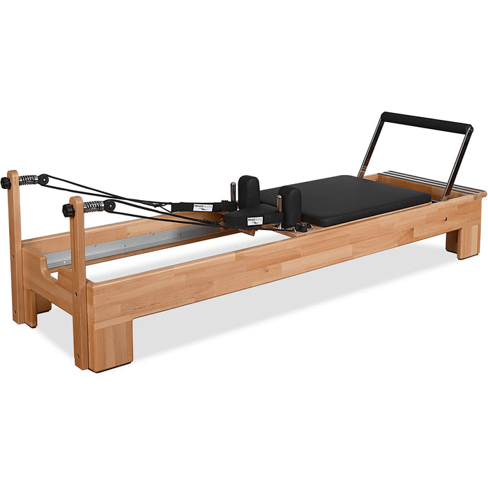 Private Pilates premium wood reformer made from solid beechwood