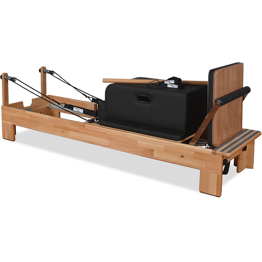 Private Pilates premium wood reformer made from solid beechwood