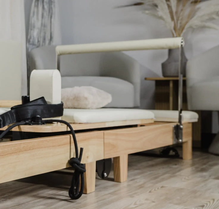 Nour 2.0 Foldable Home Pilates Reformer | Professional Wooden Pilates Machine Personal Hour
