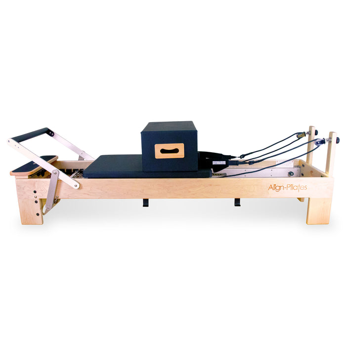 Align-Pilates M8-Pro Maple Pilates Reformer with Sitting Box