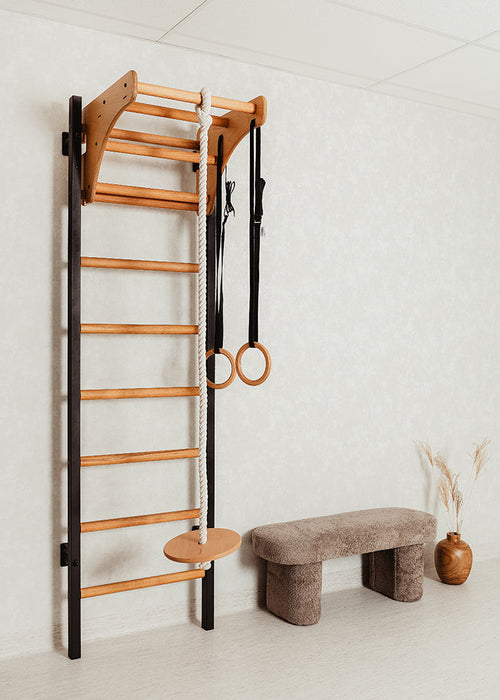 BenchK 211 Black home gym wall bars
