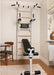 BenchK 223W white wall bars detail