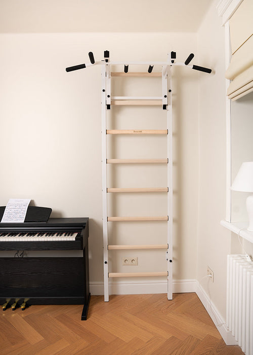BenchK 231W white Series 2 wall bars