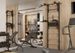 BenchK 232B black Series 2 wall-mounted gym