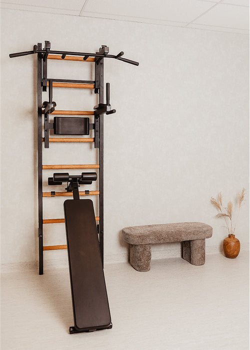 BenchK 233B black Series 2 wall bars