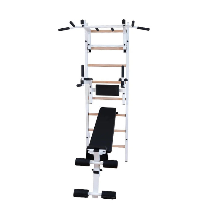 BenchK 233W white Series 2 wall bars