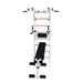 BenchK 233W white Series 2 wall bars