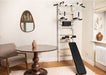 BenchK 233W white wall bars detail
