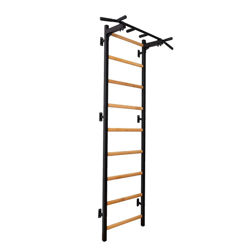 BenchK 721 wall bars with fixed pull-up bar in black