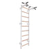 BenchK 721 wall bars with fixed pull-up bar in white
