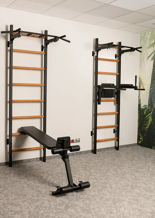 BenchK B1B black reversible bench detail
